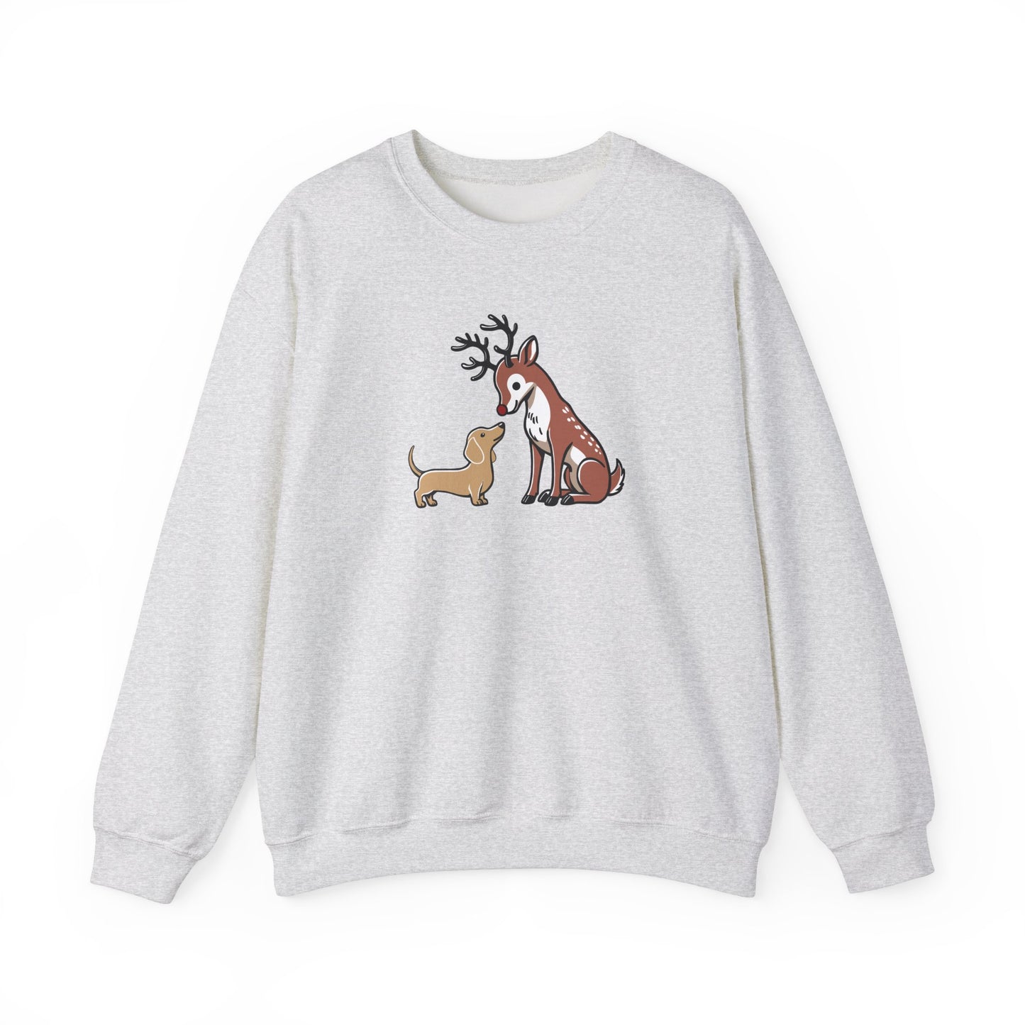 Reindeer Love Crewneck - Blonde