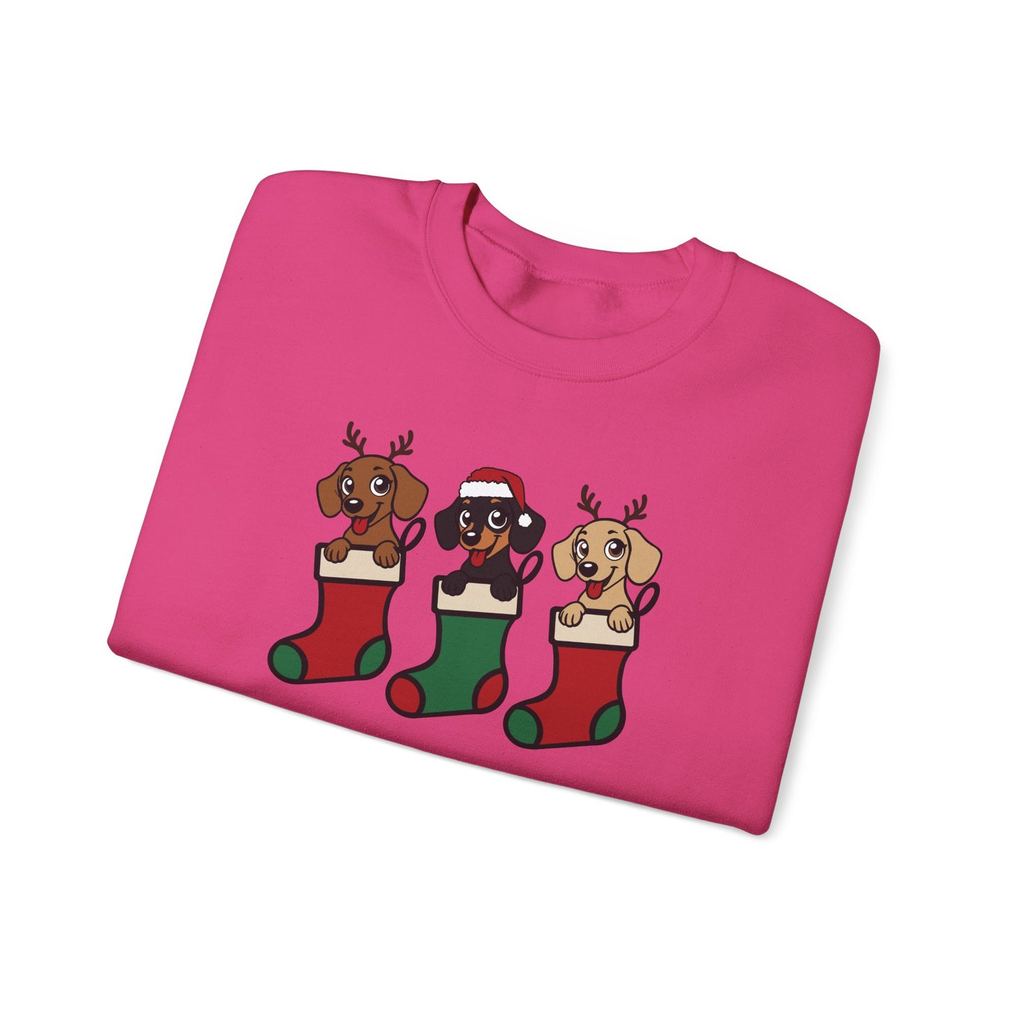 Dachshund Stocking Stuffer Crewneck