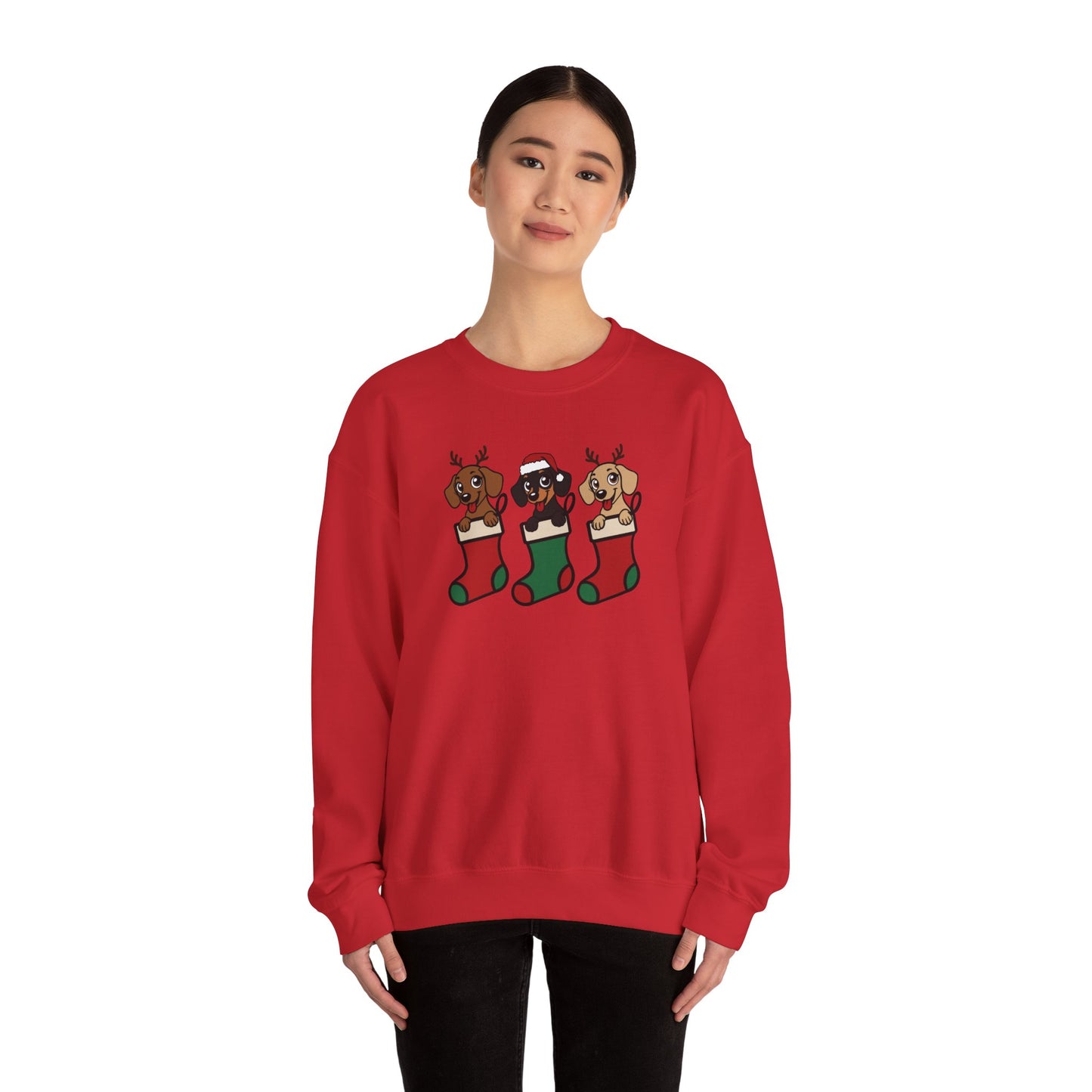 Dachshund Stocking Stuffer Crewneck