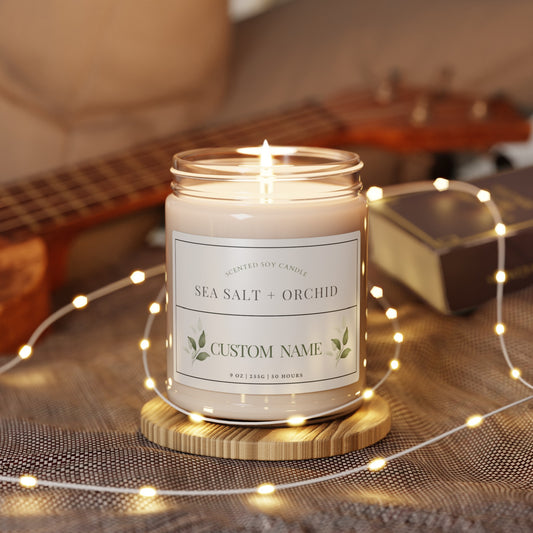 Leafy Paws Scented Soy Candle