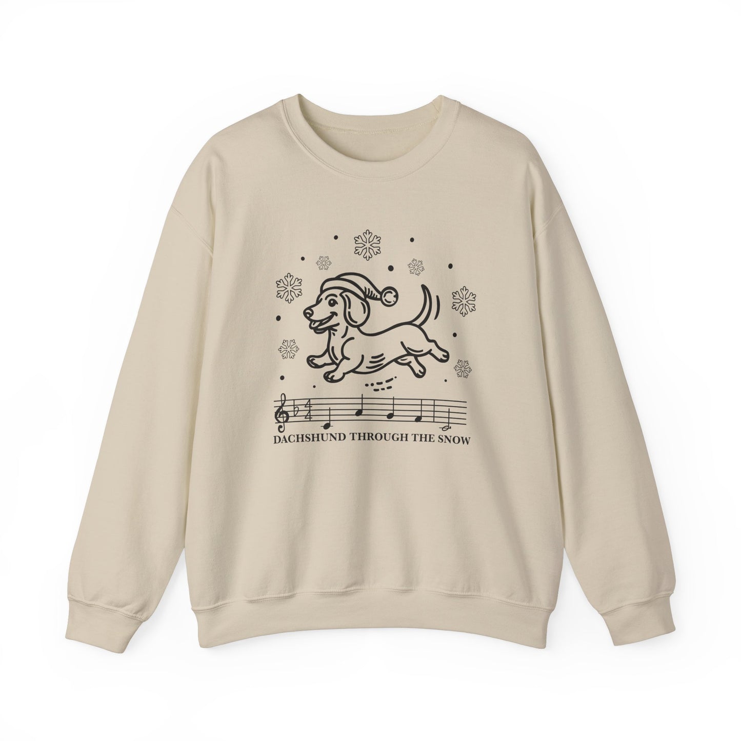 Dachshund Through The Snow Crewneck