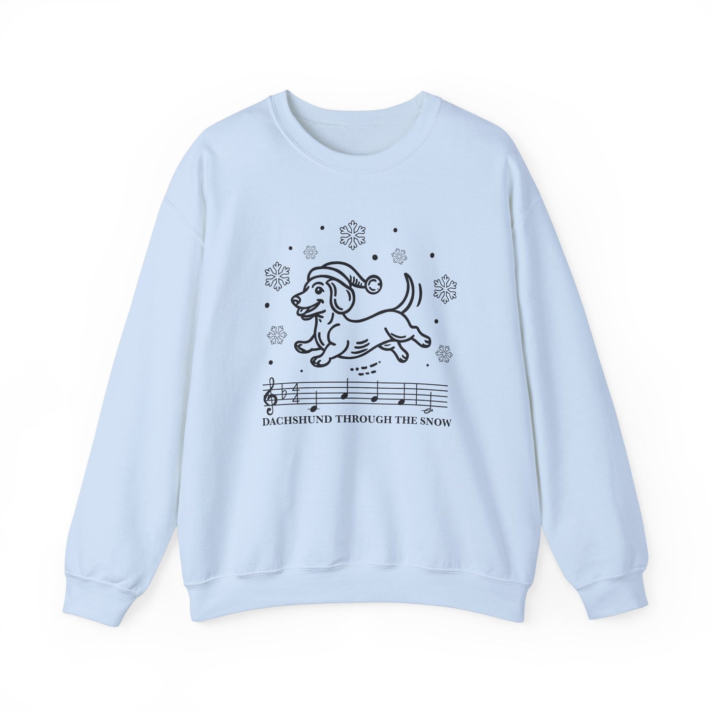 Dachshund Through The Snow Crewneck