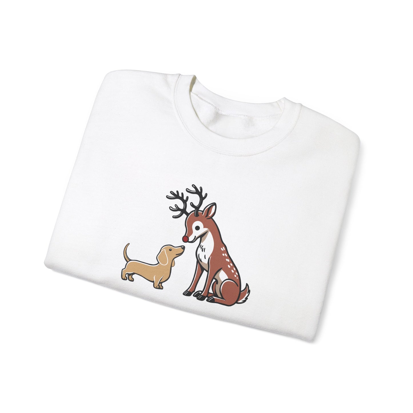 Reindeer Love Crewneck - Blonde