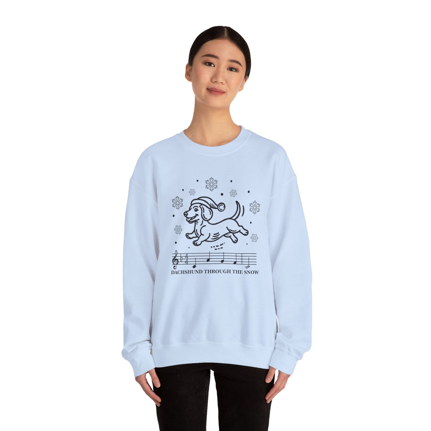 Dachshund Through The Snow Crewneck