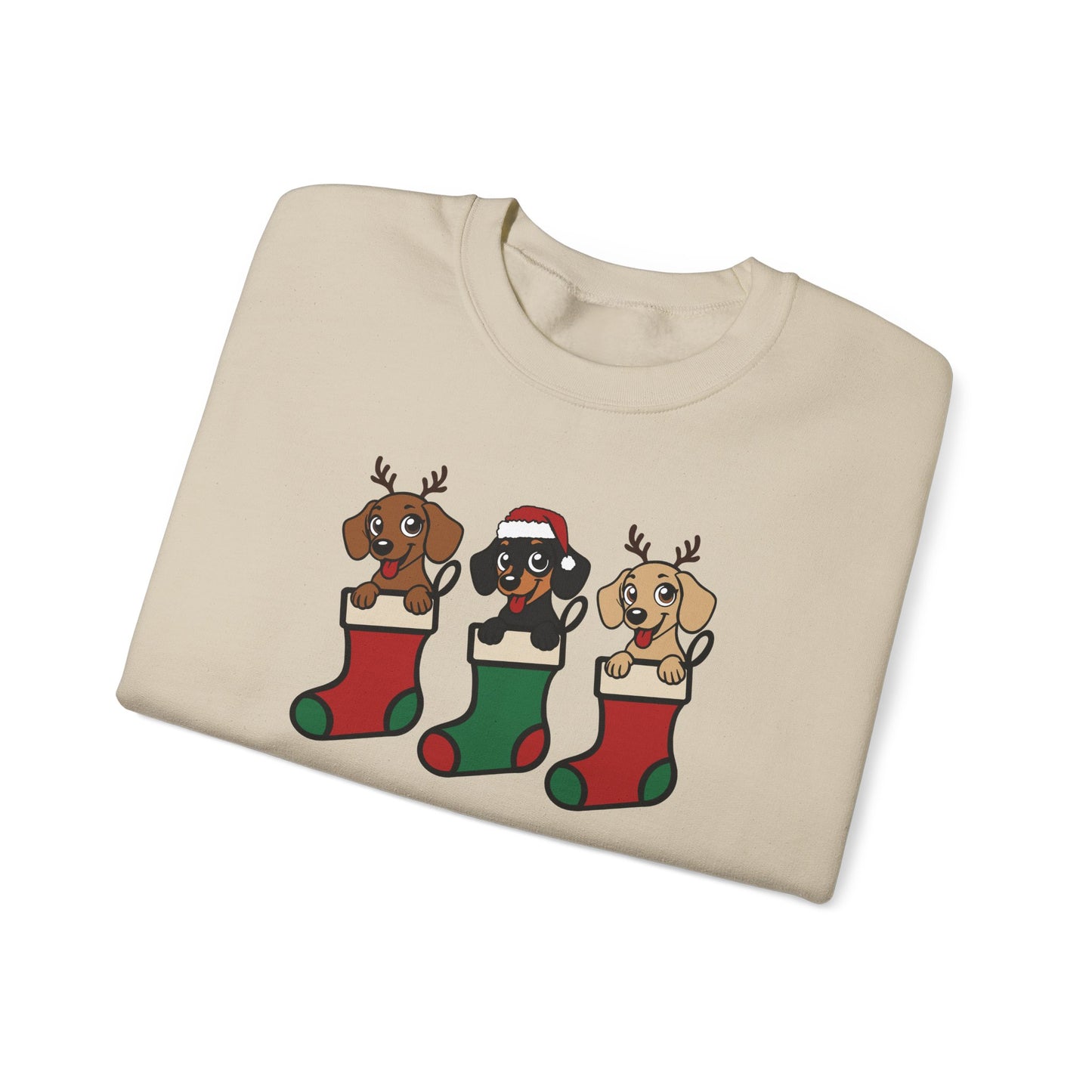 Dachshund Stocking Stuffer Crewneck