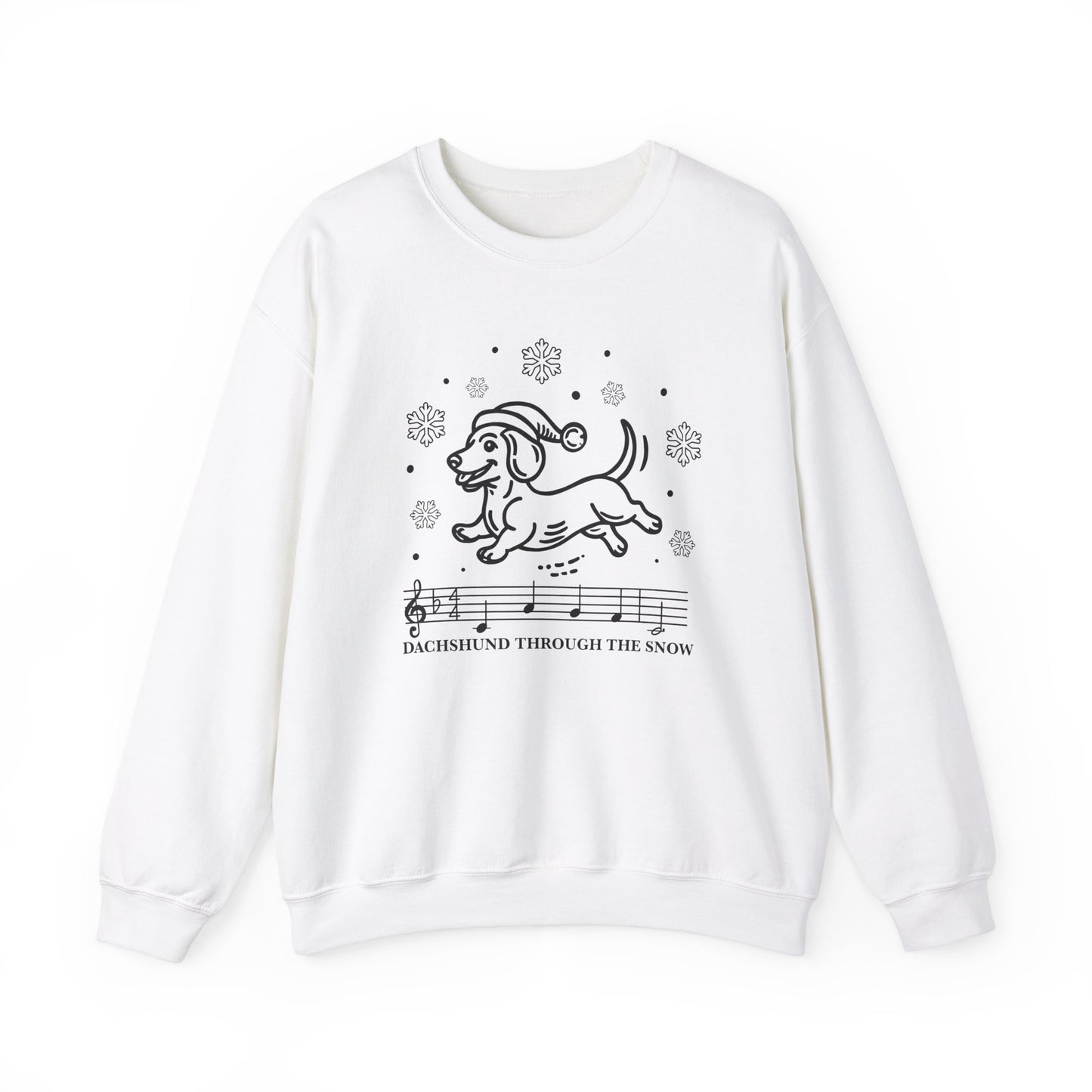 Dachshund Through The Snow Crewneck