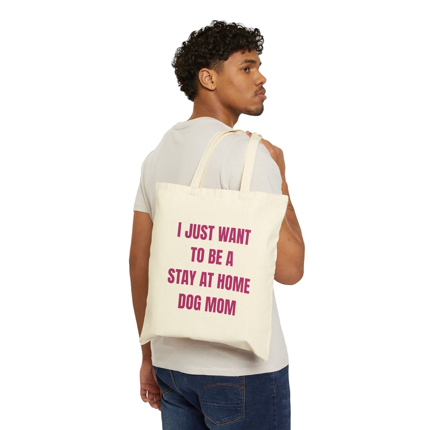 Stay At Home Dog Mom Tote