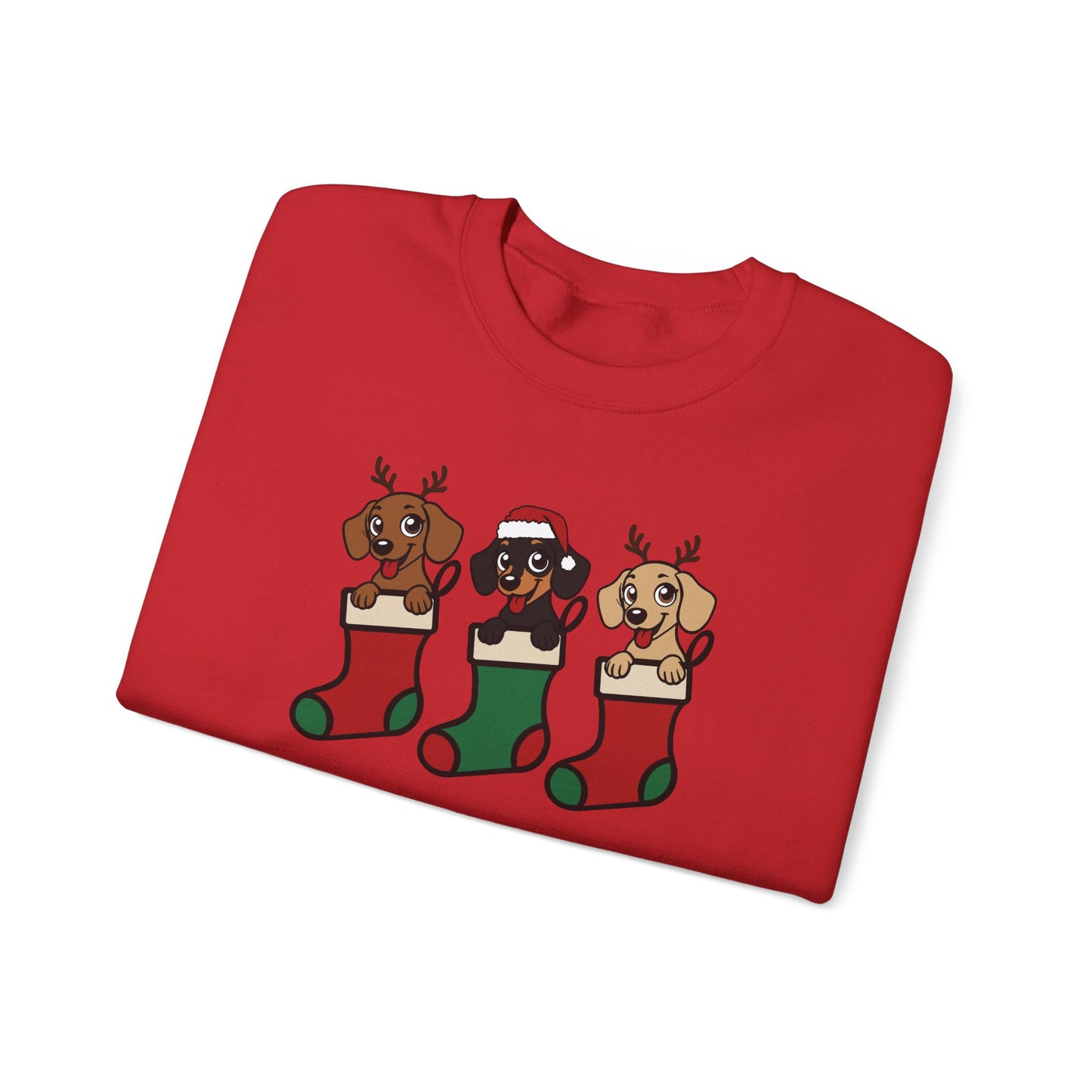 Dachshund Stocking Stuffer Crewneck