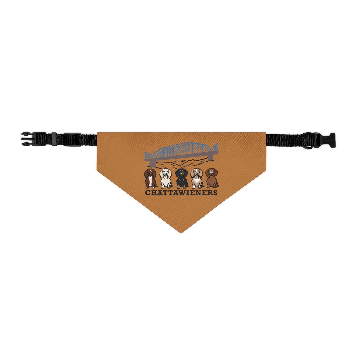 Chattanooga Dachshunds Bandana w/Collar