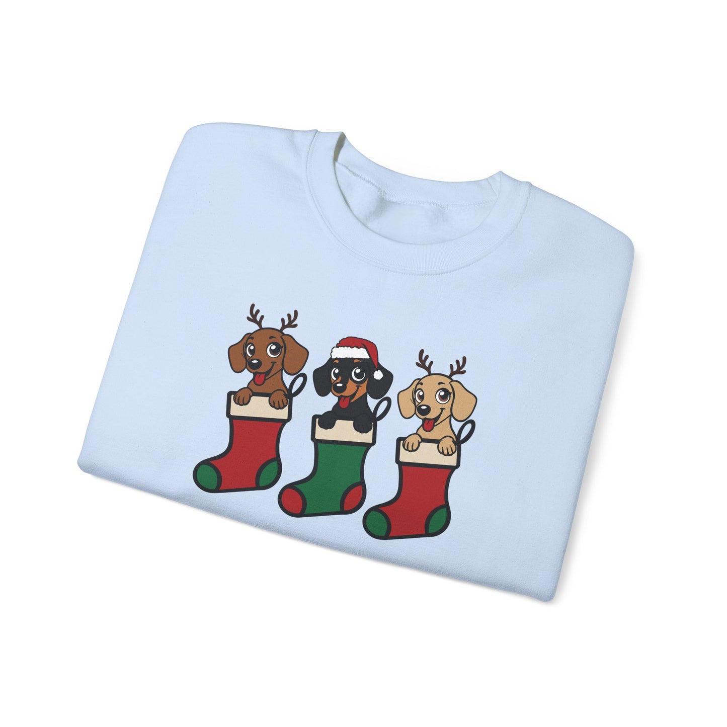 Dachshund Stocking Stuffer Crewneck