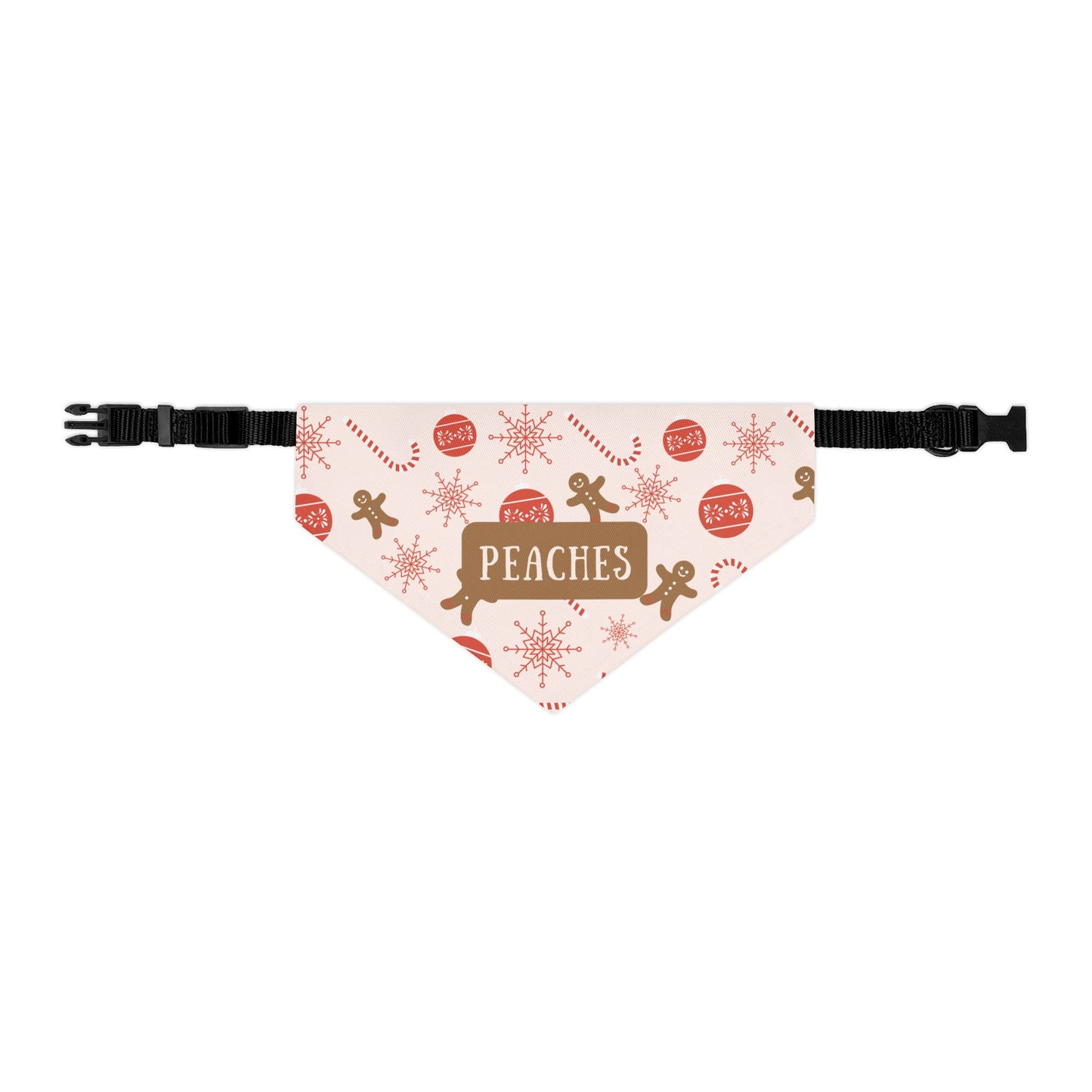 Holiday Treats and Sweets Bandana w/Collar