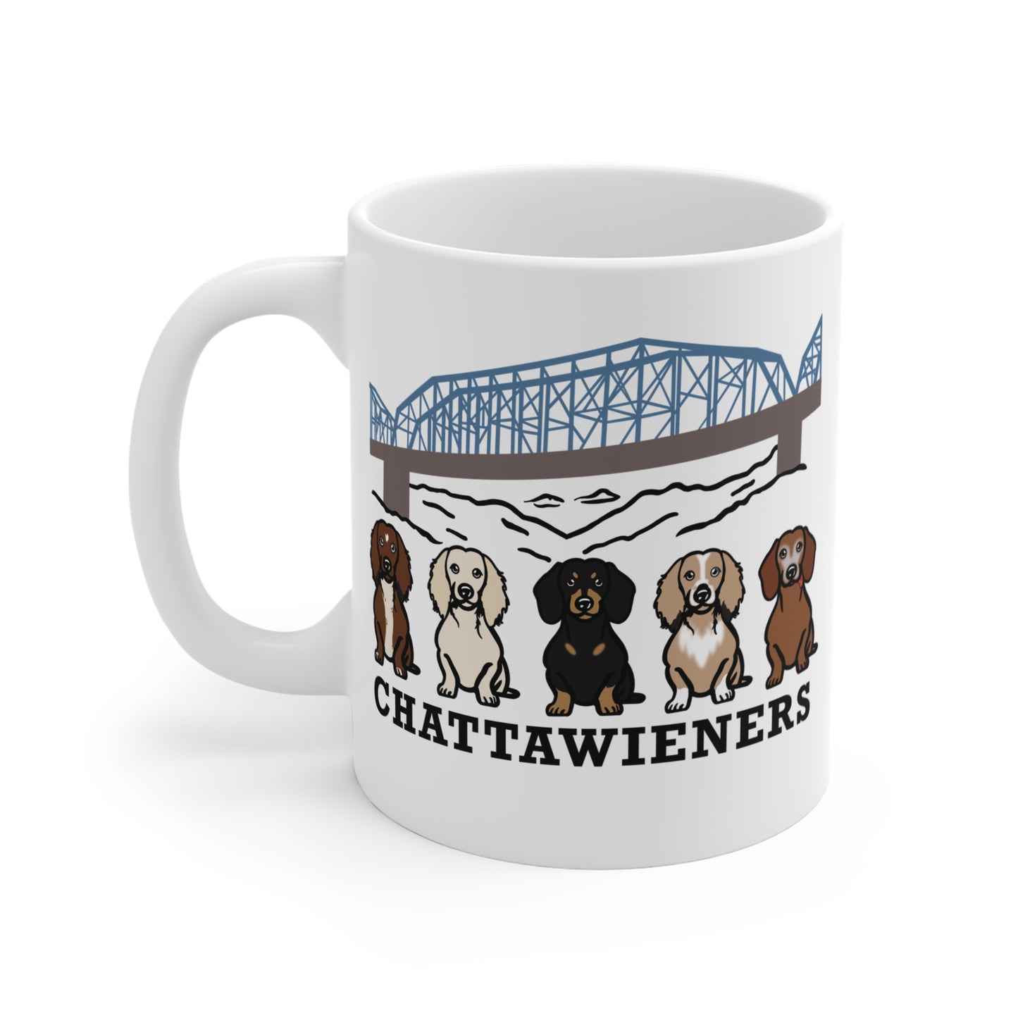 Chattanooga Dachshunds Mug