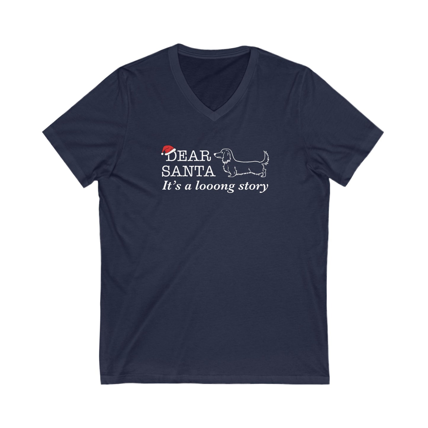 Dear Santa V-Neck Tee