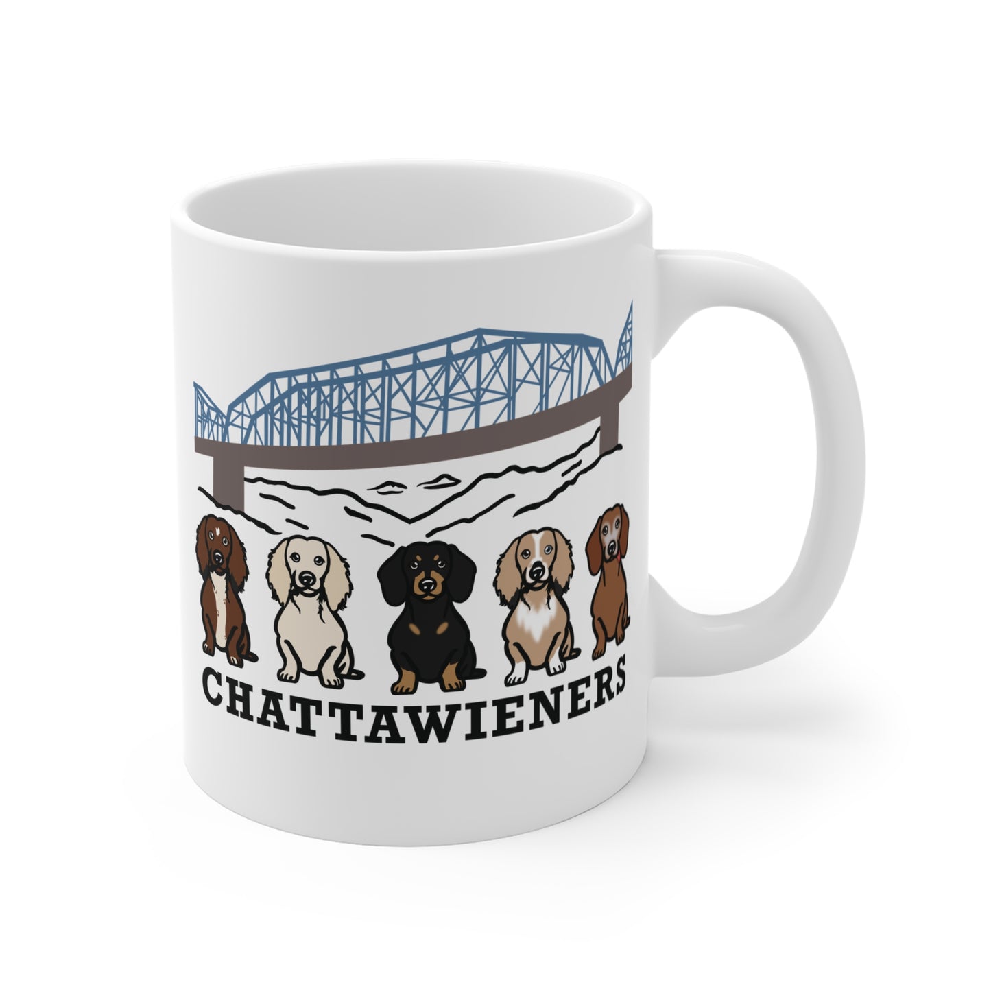 Chattanooga Dachshunds Mug