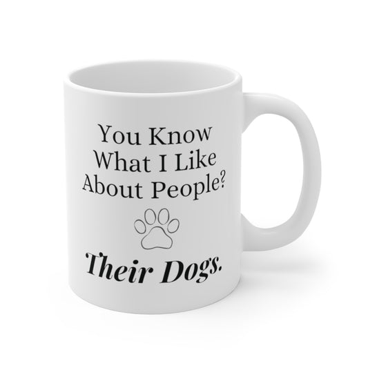 Dogs Over People Mug