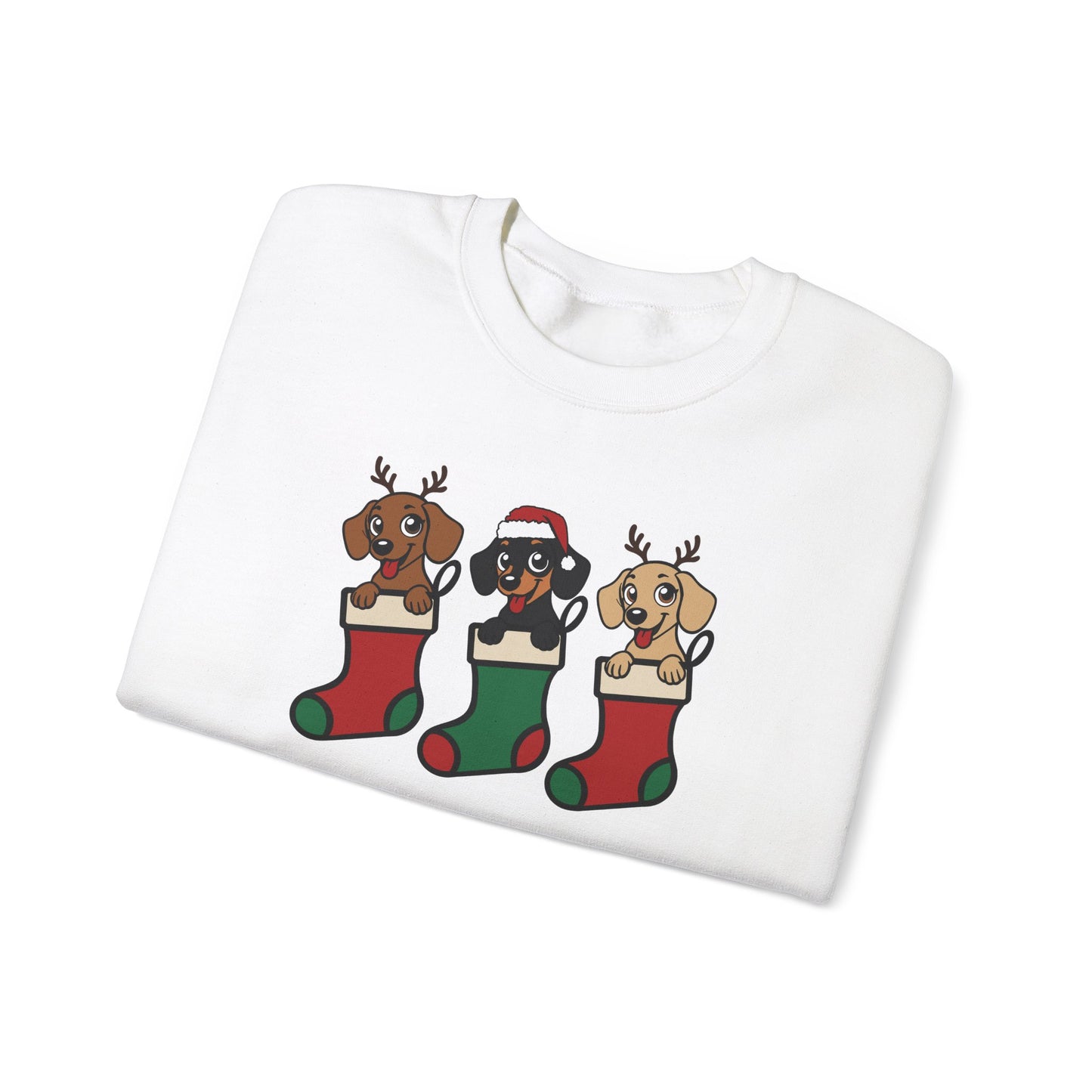 Dachshund Stocking Stuffer Crewneck