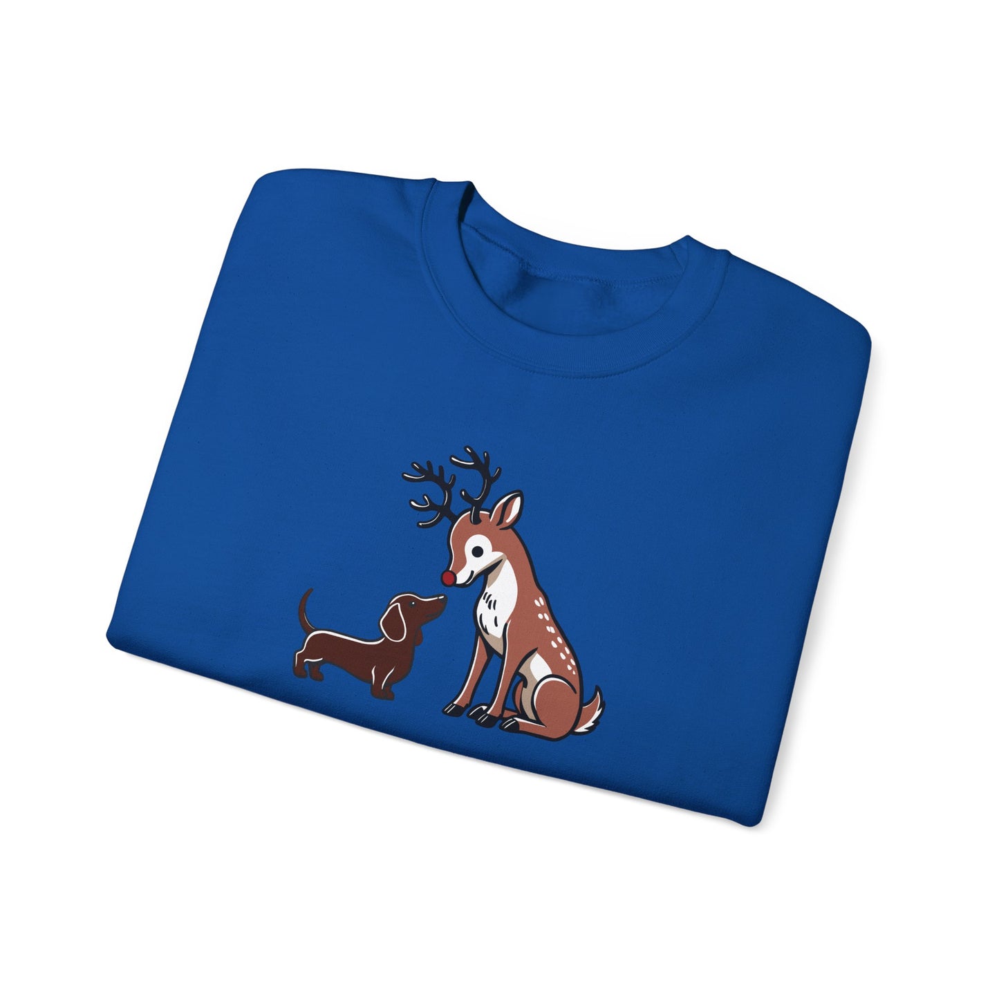 Reindeer Love Crewneck - Brown