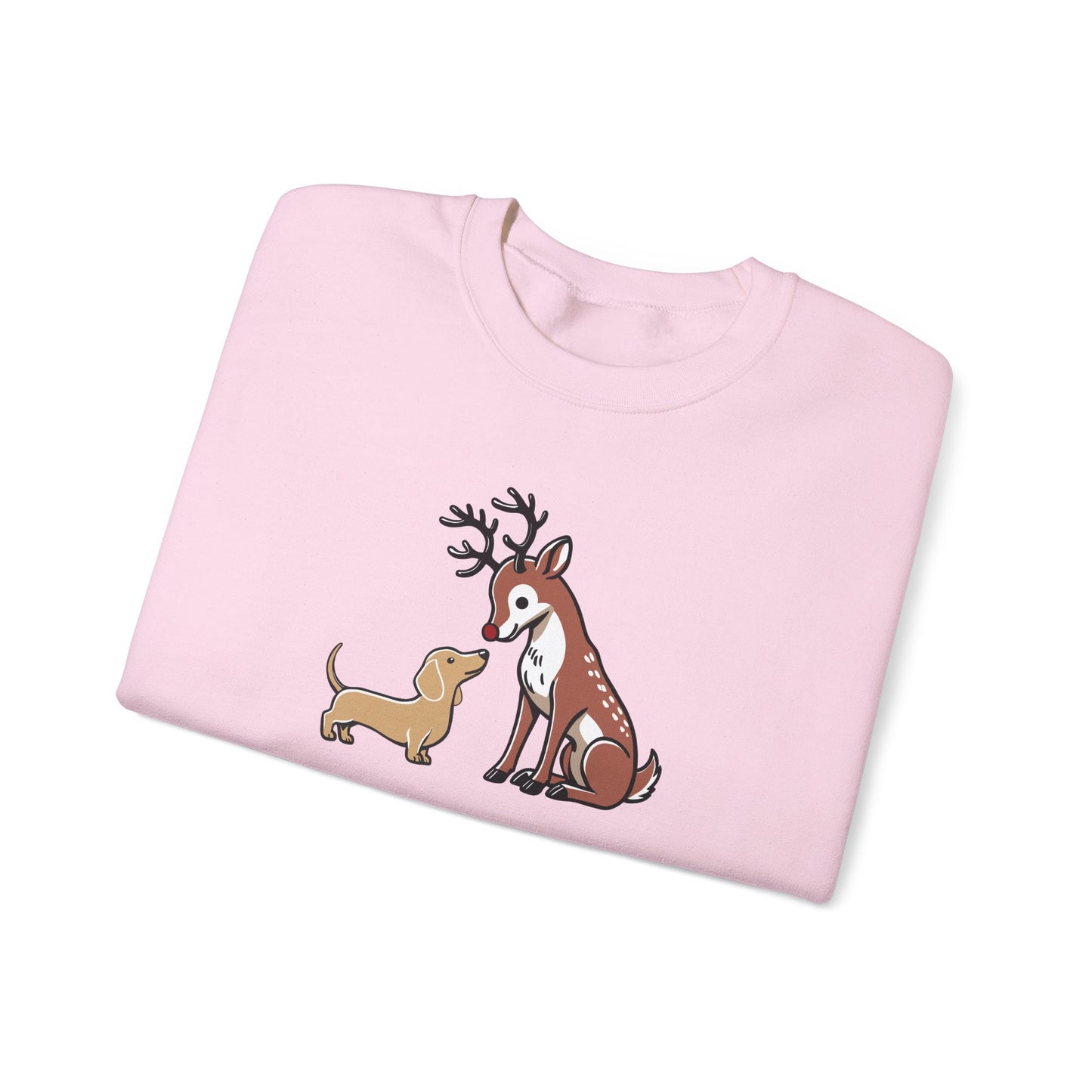 Reindeer Love Crewneck - Blonde